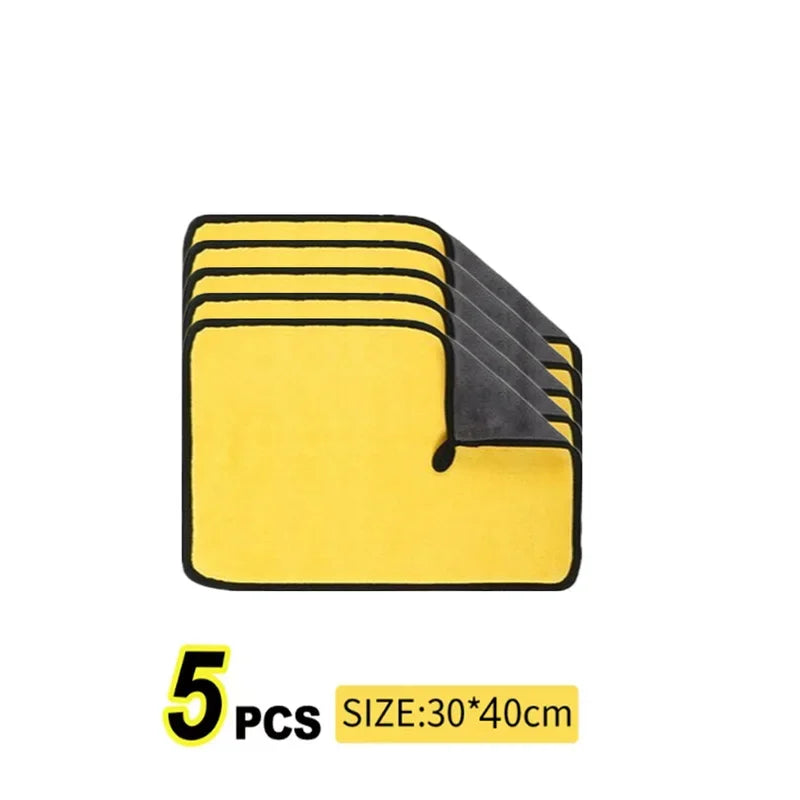 SEAMETAL High-end Microfiber Towel Car Wash Towel Detailing Cleaning Cloth Car Wash Drying Towel Car Absorbent Cleaning Products