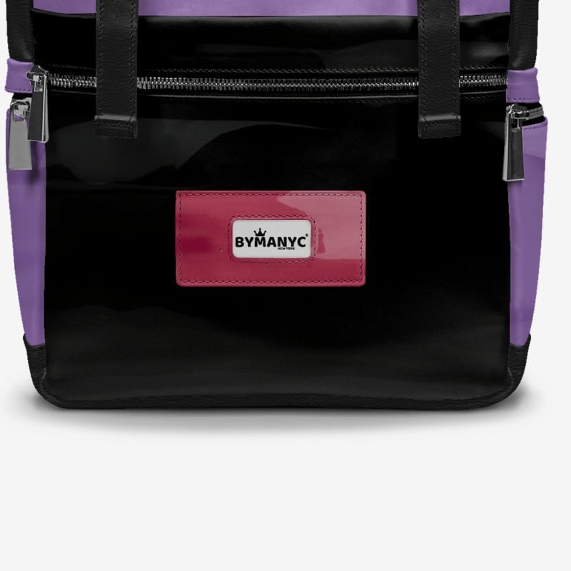 BYMANYC ® New York – NYC COUTURE Backpack in Berry & Violet Storm