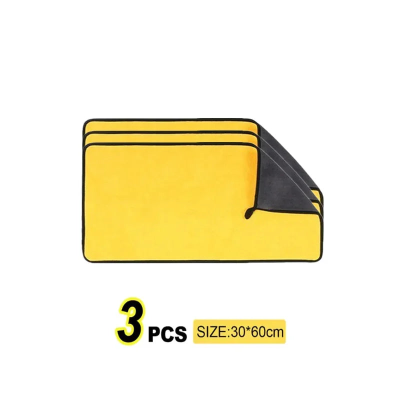 SEAMETAL High-end Microfiber Towel Car Wash Towel Detailing Cleaning Cloth Car Wash Drying Towel Car Absorbent Cleaning Products