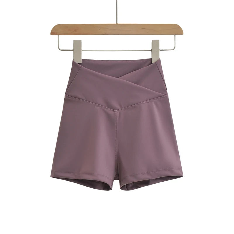 Summer women shorts high waisted  biker black shorts gym fitness yoga shorts pink cute bottoms sweats V shaped short de mujer