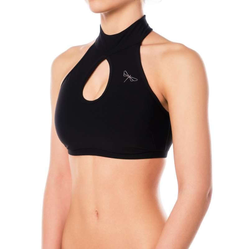 High neck sports bra Terri
