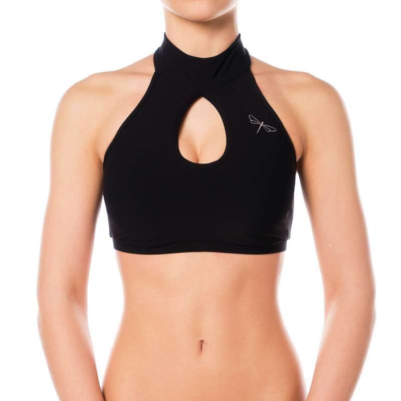 High neck sports bra Terri