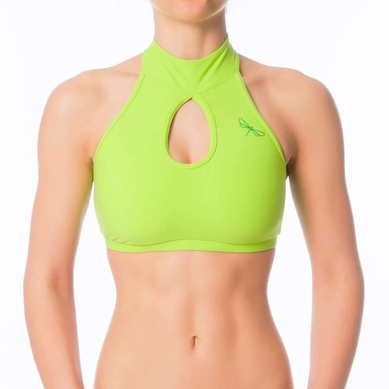 High neck sports bra Terri