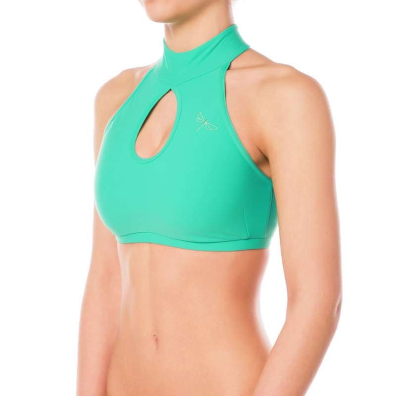 High neck sports bra Terri
